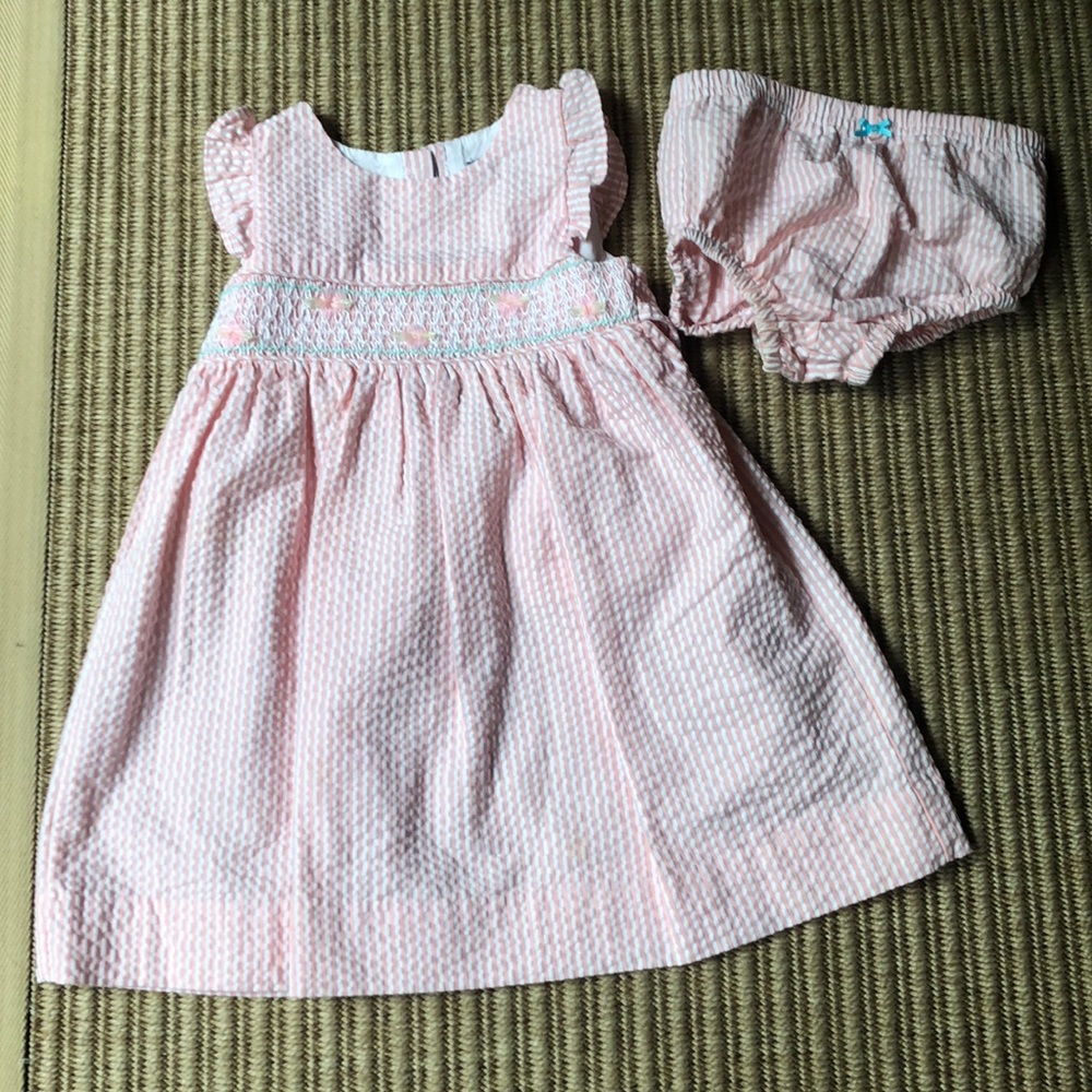 Hartstrings Seersucker Dress 24 Months